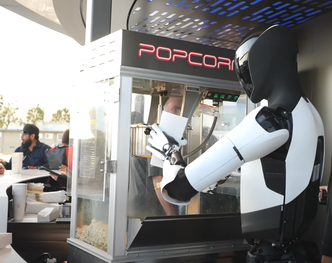 테슬라 다이너: 옵티머스를 볼 수 있는 LA 할리우드의 전기차 복합 공간